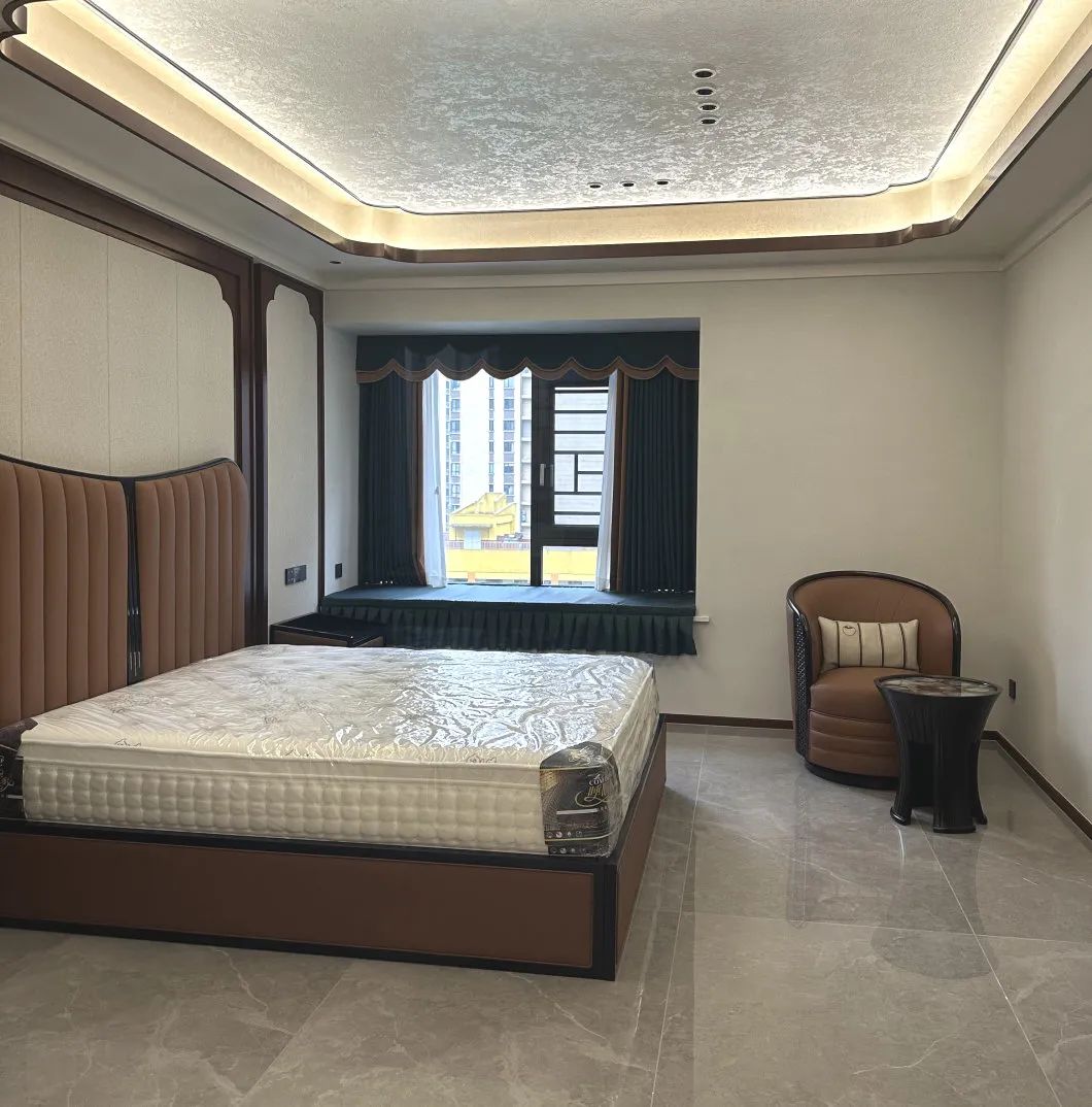 百萬案例｜243㎡新中式風，演繹雅致家居生活的典范(圖8)