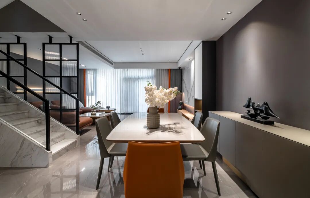 百萬案例｜280m2現(xiàn)代簡約風(fēng)，簡單又不失質(zhì)感，住的超舒心(圖8)